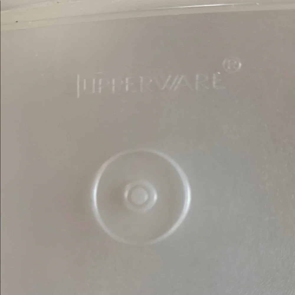 Tupperware White Food Storage Container